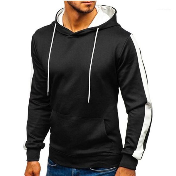 sleeve hoodies male solid fashion clothing mens colorblock sports sweatshirt spring autumn pullover hooded long, Black
sleeve hoodies male solid fashion clothing mens colorblock sports sweatshirt spring autumn pullover hooded long, Black