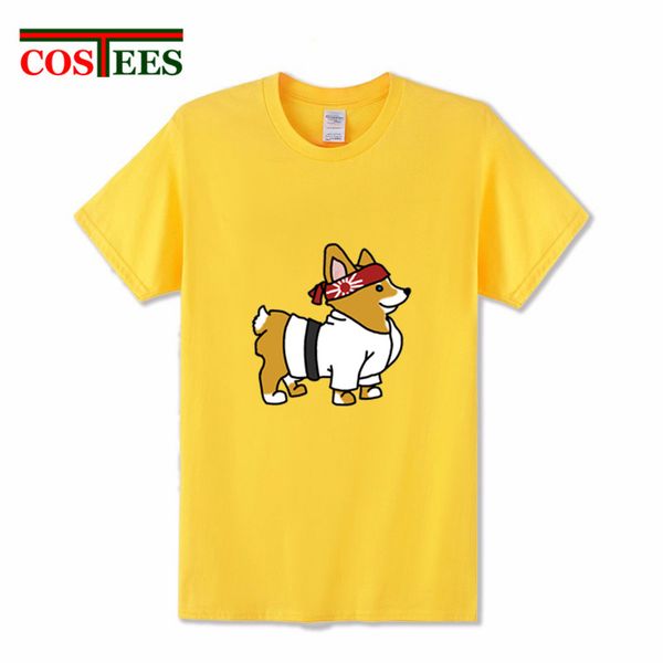 2018 casual korean clothes funny corgi cuties printed t-shirts men short sleeve karate corgi t shirts camiseta mujer tumblr tees
2018 casual korean clothes funny corgi cuties printed t-shirts men short sleeve karate corgi t shirts camiseta mujer tumblr tees
