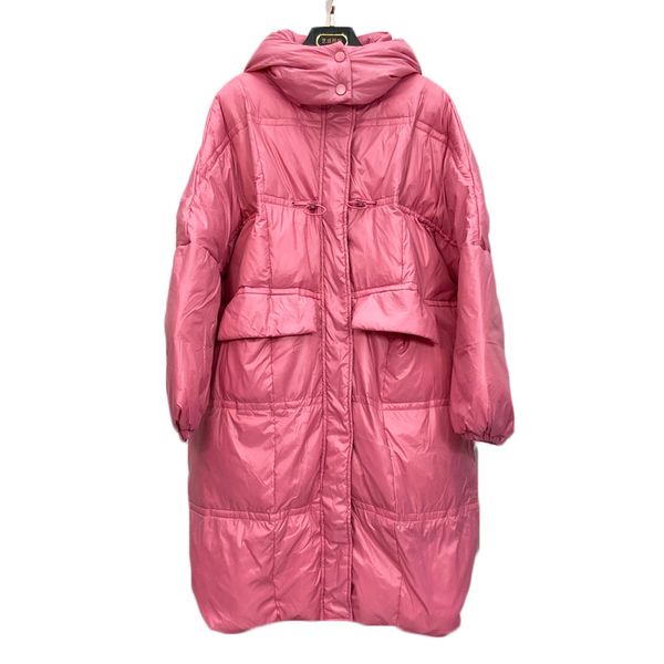 2020 new winter women down jacket long loose thick wild hooded duck down coat female parkas college jacket ns2244, Black
2020 new winter women down jacket long loose thick wild hooded duck down coat female parkas college jacket ns2244, Black