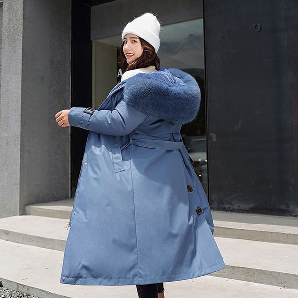 down parka school overcomes the padded women's and long style one down coats and lambs fur coat women, Black
down parka school overcomes the padded women's and long style one down coats and lambs fur coat women, Black