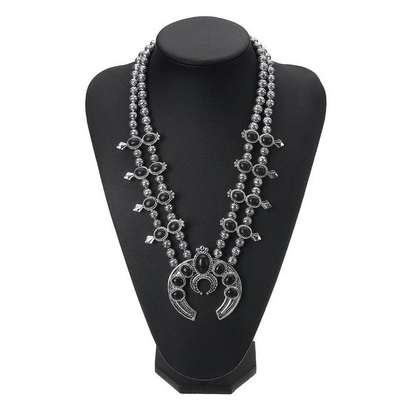 bohemia blossom necklace women resin stone necklaces pendants jewellery statement necklace femme fashion 2 colors, Silver
bohemia blossom necklace women resin stone necklaces pendants jewellery statement necklace femme fashion 2 colors, Silver