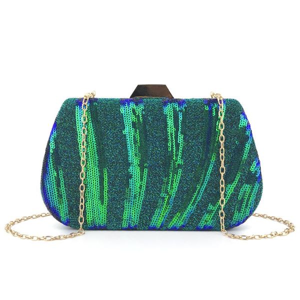 2020 sequin women evening bags green blue silver banquet party clutch bag with chain fashion ladies purse bolsas mujer
2020 sequin women evening bags green blue silver banquet party clutch bag with chain fashion ladies purse bolsas mujer