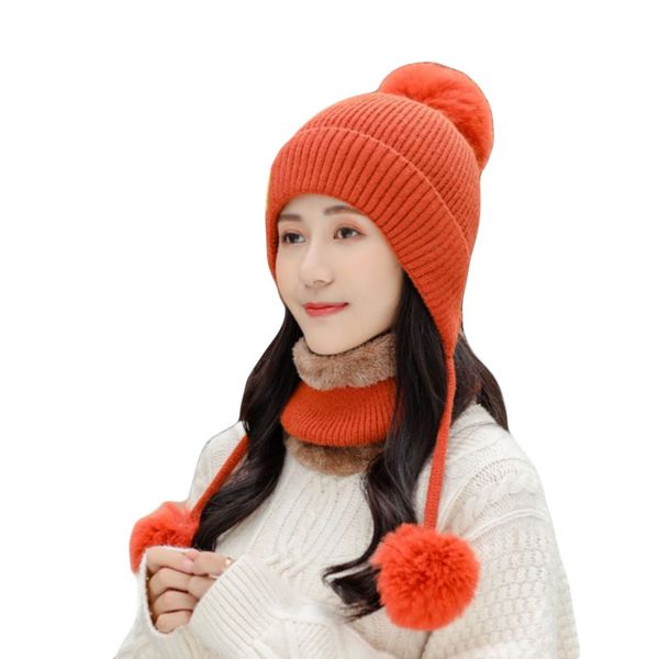 winter hats for women letterknitted scarf hat cute three pompom ear warm skullies beanies caps neck warmer knit 2 pieces set, Blue;gray
winter hats for women letterknitted scarf hat cute three pompom ear warm skullies beanies caps neck warmer knit 2 pieces set, Blue;gray