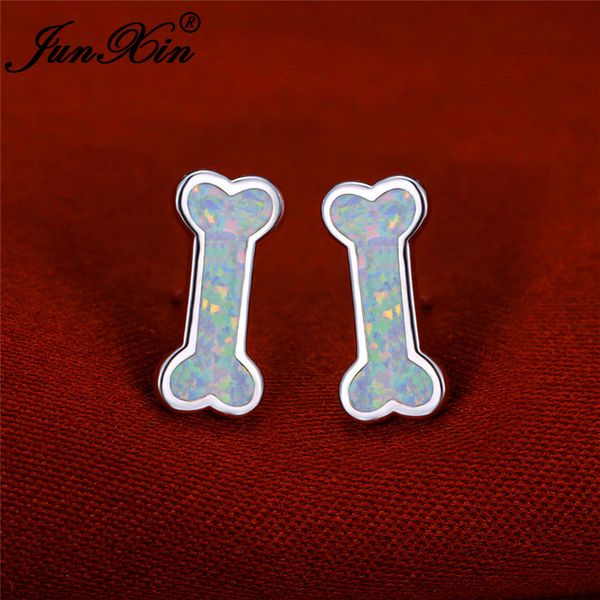 mystic white fire opal earrings love bone stud earrings for women white gold rose gold color wedding studs valentine jewelry, Golden;silver
mystic white fire opal earrings love bone stud earrings for women white gold rose gold color wedding studs valentine jewelry, Golden;silver