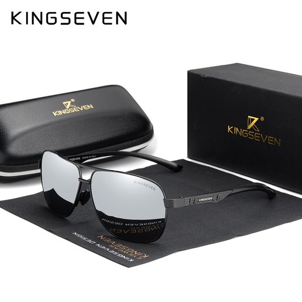 sunglasses kingseven women men polarized mirror lens vintage eyewear driving sun glasses aluminum temple gafas de sol masculino, White;black
sunglasses kingseven women men polarized mirror lens vintage eyewear driving sun glasses aluminum temple gafas de sol masculino, White;black