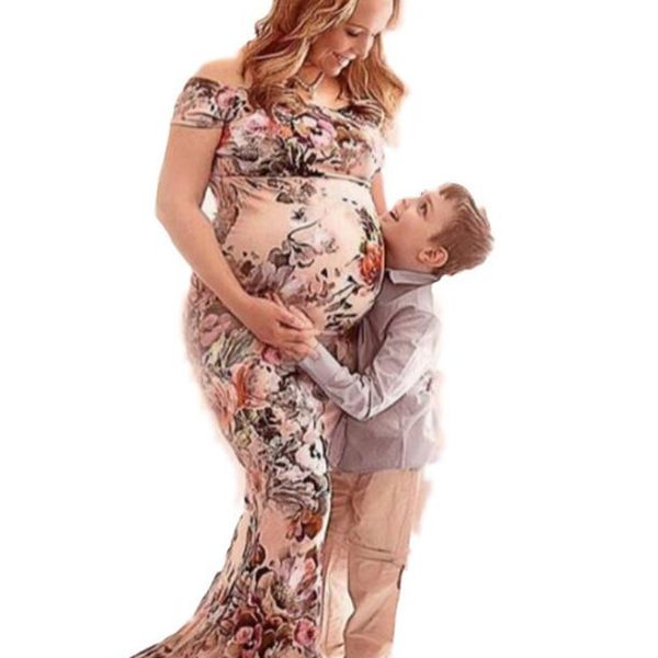 print shoulderless mermaid pregnancy dresses for pregnant women maternity dresses for p shoot maternity pgraphy props, White
print shoulderless mermaid pregnancy dresses for pregnant women maternity dresses for p shoot maternity pgraphy props, White