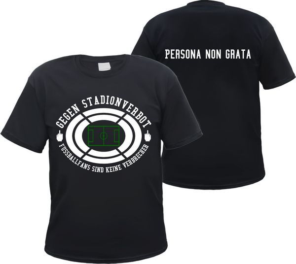 persona non grata t-shirt - gegen stadionverbot - schwarz - ультрас fussball вентиляторы
persona non grata t-shirt - gegen stadionverbot - schwarz - ультрас fussball вентиляторы