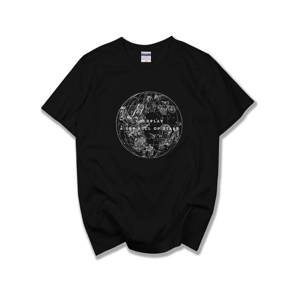 a sky full of stars t-shirt tee short sleeve printed earth graphic