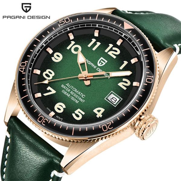 pagani design men watches automatic mechanical 100m waterproof fashion wrist watch men clock relogio masculino 2020, Slivery;brown
pagani design men watches automatic mechanical 100m waterproof fashion wrist watch men clock relogio masculino 2020, Slivery;brown