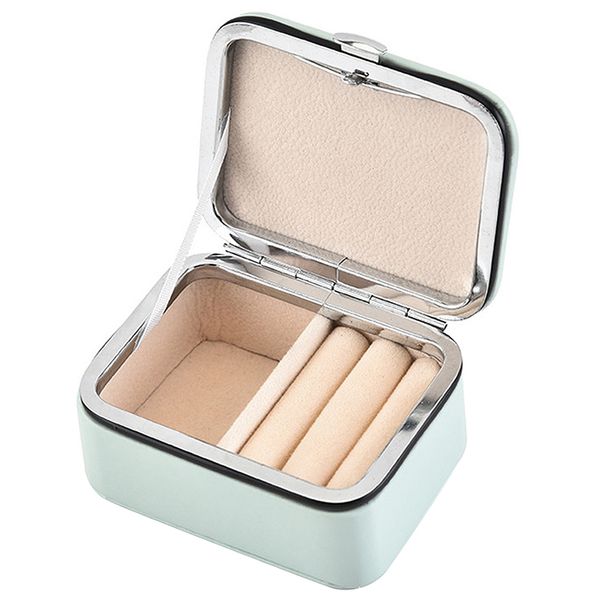 travel jewelry packing box cosmetic makeup organizer jewelry box earrings display rings organizer casket carrying case, Pink;blue
travel jewelry packing box cosmetic makeup organizer jewelry box earrings display rings organizer casket carrying case, Pink;blue