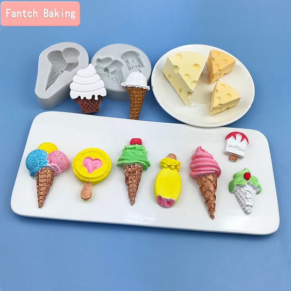 baking moulds 2021 cheese ice cream shape chocolate silicone mold fondant jelly for cake decorating cookie gumpastes
baking moulds 2021 cheese ice cream shape chocolate silicone mold fondant jelly for cake decorating cookie gumpastes