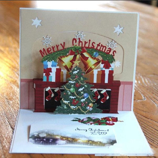 new 3d handmade christmas tree bell cards creative kirigami & origami pop up greeting card postcards
new 3d handmade christmas tree bell cards creative kirigami & origami pop up greeting card postcards