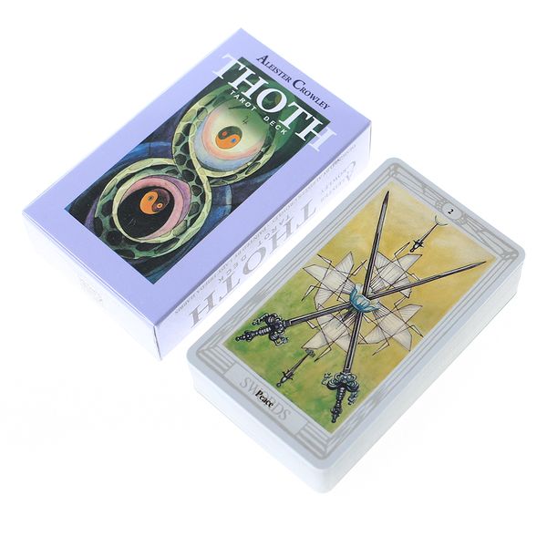 78pcs алестер кроули таро тота карты совет deck игра palying карта для партии игры dhl
78pcs алестер кроули таро тота карты совет deck игра palying карта для партии игры dhl