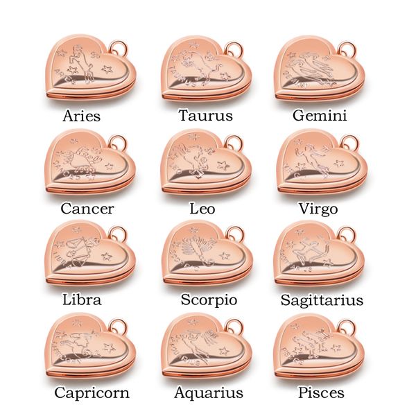 promoti 12 twelve constellations design p frame can open heart locket pendants necklaces for womens fashion jewelry, Silver
promoti 12 twelve constellations design p frame can open heart locket pendants necklaces for womens fashion jewelry, Silver