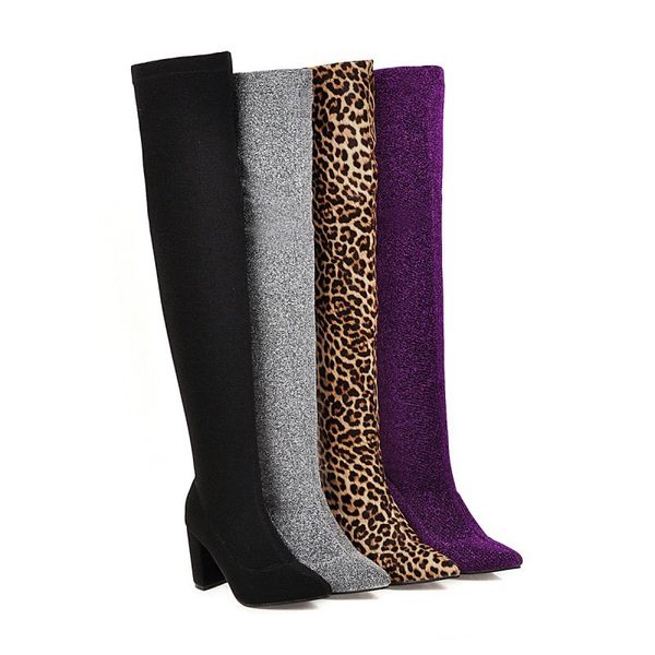 women boots over knee women's shoes autumn booties woman 2020 high heels round toe boots-women over-the-knee stiletto, Black
women boots over knee women's shoes autumn booties woman 2020 high heels round toe boots-women over-the-knee stiletto, Black