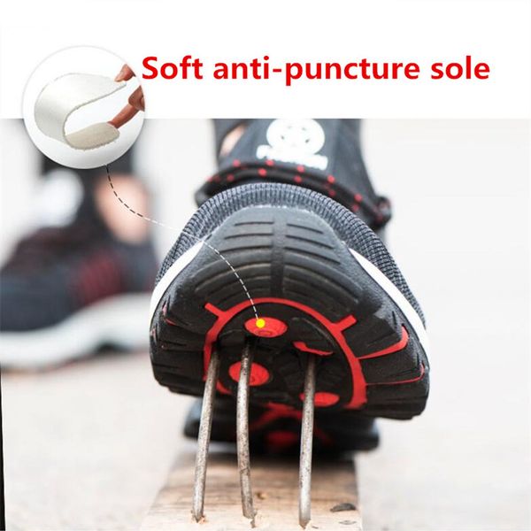 lightweight work shoes steel toe safety boots working shoes male new breathable anti - smash sepatu safety boots men big size, Black
lightweight work shoes steel toe safety boots working shoes male new breathable anti - smash sepatu safety boots men big size, Black