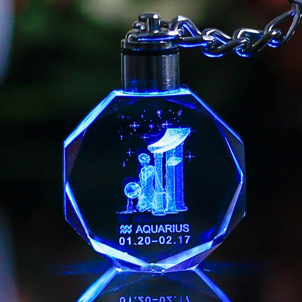 keychains key chain laser engraved zodiac crystal car keychain glass hanging decoration with changing color led light for gifts porte clef, Silver
keychains key chain laser engraved zodiac crystal car keychain glass hanging decoration with changing color led light for gifts porte clef, Silver