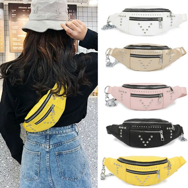 fashion rivet waterproof waist packs crossbody bags women fanny pack female belt bag chest phone pouch wallet
fashion rivet waterproof waist packs crossbody bags women fanny pack female belt bag chest phone pouch wallet
