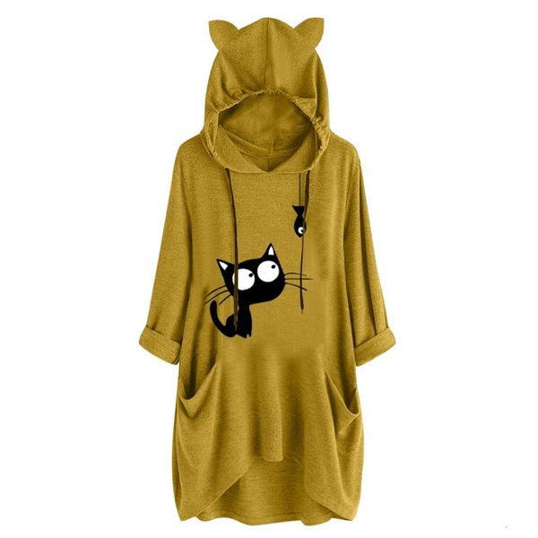 jaycosin fashion new leisure long sleeves print cat ear hooded pullovers comfortable women's hooded sweatshirt 109#4, Black
jaycosin fashion new leisure long sleeves print cat ear hooded pullovers comfortable women's hooded sweatshirt 109#4, Black