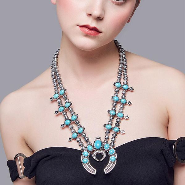 vintage silver plated custom chokers necklaces for women long chain layered statement stones pendants necklace wholesale, Golden;silver
vintage silver plated custom chokers necklaces for women long chain layered statement stones pendants necklace wholesale, Golden;silver