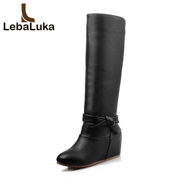 tuyoki управление леди колено высокие сапоги мода bowknot пятки женщин круглый toe теплые меховые ботинки sexy winter boots размер 33-43, Black
tuyoki управление леди колено высокие сапоги мода bowknot пятки женщин круглый toe теплые меховые ботинки sexy winter boots размер 33-43, Black