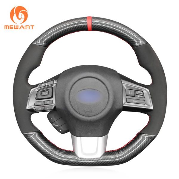 mewant black pu carbon fiber hand sew car steering wheel cover for wrx (sti) levorg 2020 2020
mewant black pu carbon fiber hand sew car steering wheel cover for wrx (sti) levorg 2020 2020