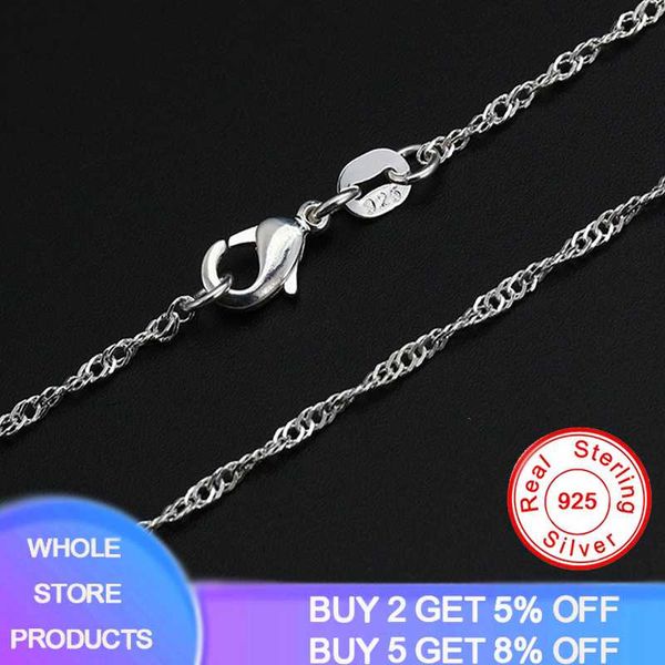 chains 95% off wholesale 2mm silver 925 water-wave chain necklaces 16" 18" 20" fine jewelry women necklace wedding accessorie
chains 95% off wholesale 2mm silver 925 water-wave chain necklaces 16" 18" 20" fine jewelry women necklace wedding accessorie