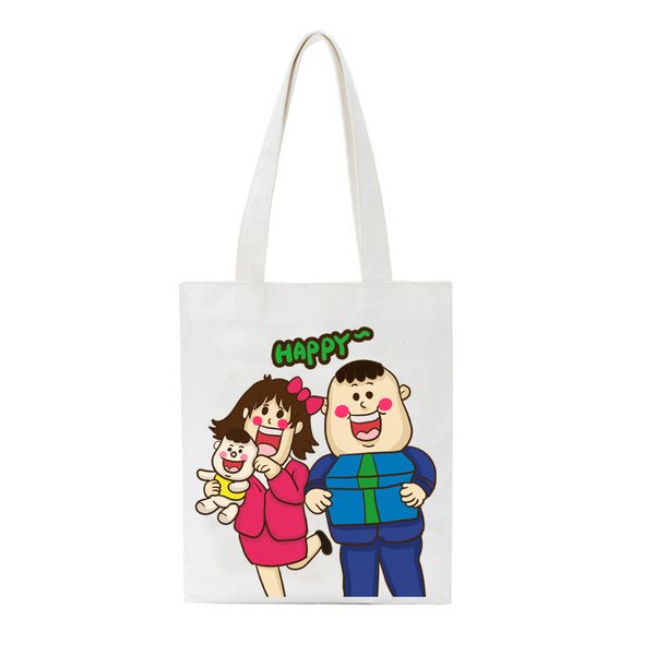 happy family japanese anime canvas tote bags cartoon shopping bag shopper grocery bag
happy family japanese anime canvas tote bags cartoon shopping bag shopper grocery bag
