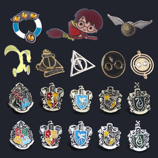 new film hp harr poter 9 3/4 brooches pin deathly hallows hogwarts school badge for girl kids jewelry accessory gift, Gray
new film hp harr poter 9 3/4 brooches pin deathly hallows hogwarts school badge for girl kids jewelry accessory gift, Gray