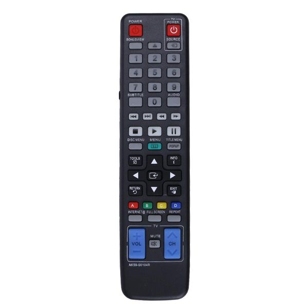 new tv remote control replacement remote control unit all function for ak59-00104r bd-c6500 bd-c5500 -ray dvd player
new tv remote control replacement remote control unit all function for ak59-00104r bd-c6500 bd-c5500 -ray dvd player