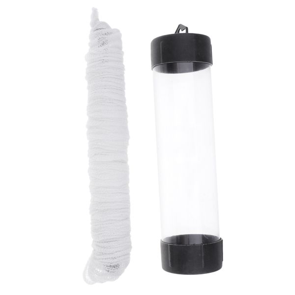 pva wide mesh 5m stocking baits bag water dissolve bag tube for carp fishing
