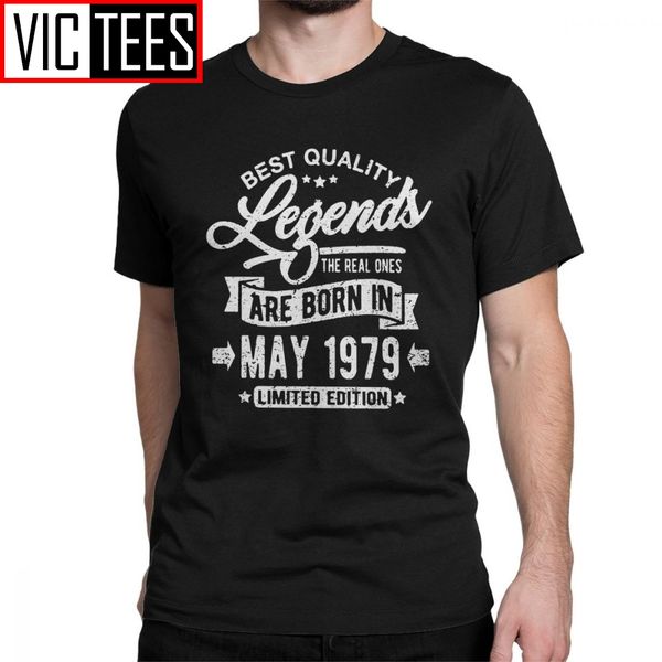 men t shirts legends are born in may 1979 vintage 40th birthday gifts anniversary tees cotton graphic t-shirt
men t shirts legends are born in may 1979 vintage 40th birthday gifts anniversary tees cotton graphic t-shirt