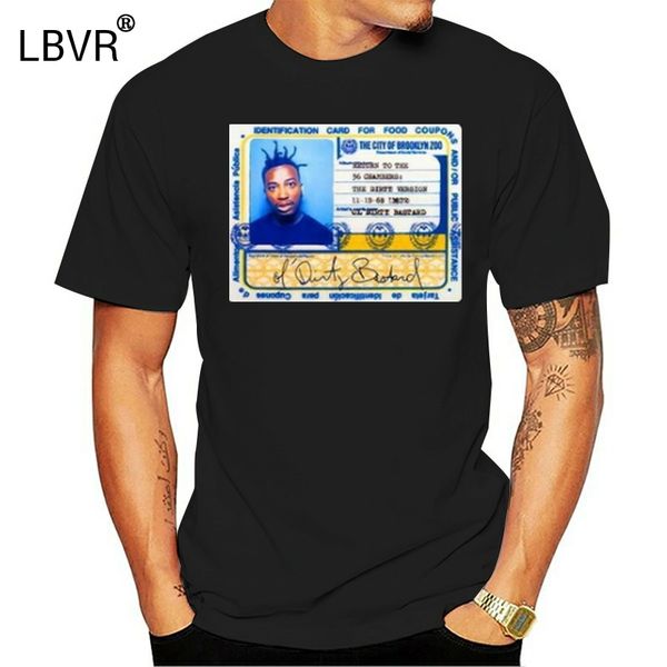 new ol' dirty bastard odb rap hip hop men's t-shirt black and white adults casual tee shirt