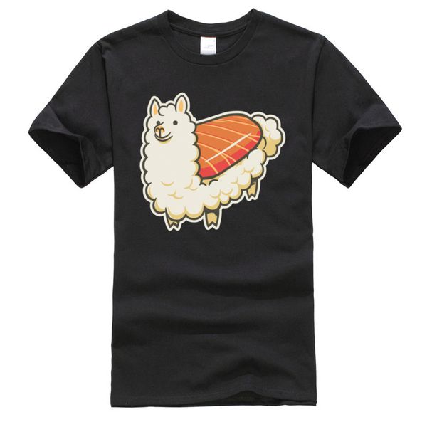 cute graphic men t shirts alpaca sushi niguiri customized tees pure cotton discount design tees black tshirt
cute graphic men t shirts alpaca sushi niguiri customized tees pure cotton discount design tees black tshirt