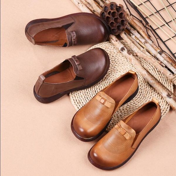 women's flats four seasons handmade shoes woman genuine leather sneakers ladies vintage casual shoes for women, Black
women's flats four seasons handmade shoes woman genuine leather sneakers ladies vintage casual shoes for women, Black
