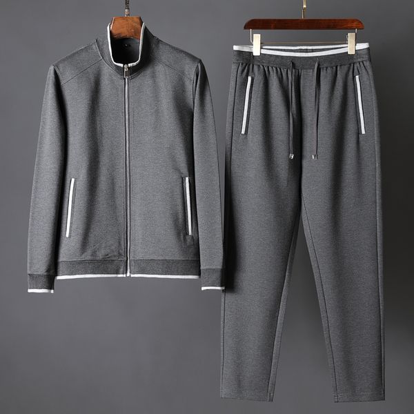 men's tracksuits (sweatshirt+pants) mens sets luxury stand collar zipper sweatshirt men autumn winter slim fit man set with pants 4xl, Gray
men's tracksuits (sweatshirt+pants) mens sets luxury stand collar zipper sweatshirt men autumn winter slim fit man set with pants 4xl, Gray