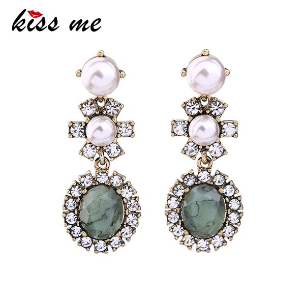 kiss me geometric crystal imitation pearls earrings for women kpop alloy vintage earrings fashion jewelry, Silver
kiss me geometric crystal imitation pearls earrings for women kpop alloy vintage earrings fashion jewelry, Silver