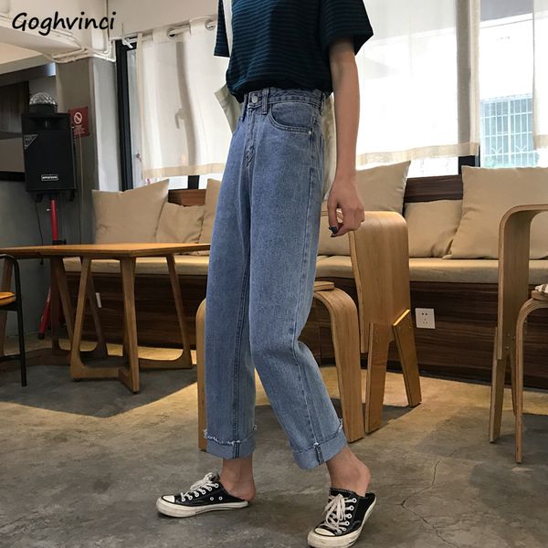 jeans women ankle-length korean denim trousers all-match teens slender straight female chic vintage fashion summer new stylish, Blue
jeans women ankle-length korean denim trousers all-match teens slender straight female chic vintage fashion summer new stylish, Blue