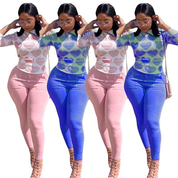 casual women 2 piece set heart shape pattern o neck long sleeve two piece outfits new women designer clothing 2020, White
casual women 2 piece set heart shape pattern o neck long sleeve two piece outfits new women designer clothing 2020, White