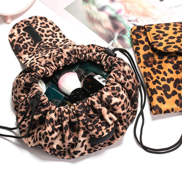 drawstring leopard print cosmetic bag travel makeup bag organizer make up case storage pouch toiletry beauty kit box wash
drawstring leopard print cosmetic bag travel makeup bag organizer make up case storage pouch toiletry beauty kit box wash