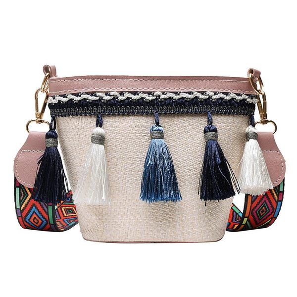 messenger bag women vintage ethnic style wide straps shoulder messenger bag exquisite girls cute fringed straw bucket
messenger bag women vintage ethnic style wide straps shoulder messenger bag exquisite girls cute fringed straw bucket