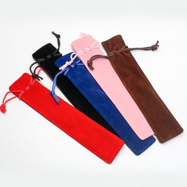 creative design plush velvet pen pouch holder single pencil bag pen case with rope office school writing supplies student christmas gift
creative design plush velvet pen pouch holder single pencil bag pen case with rope office school writing supplies student christmas gift