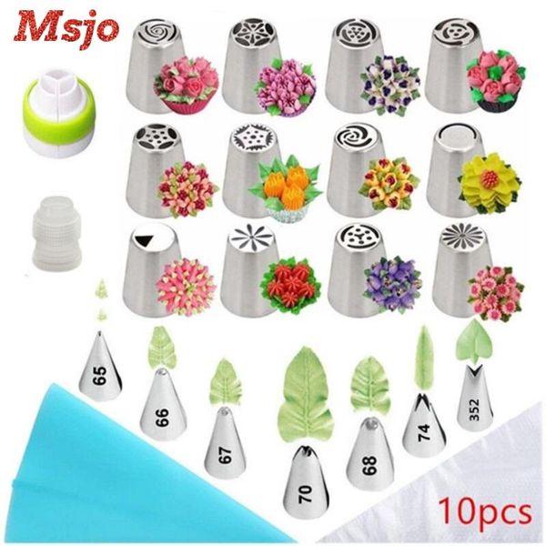 baking & pastry tools msjo 32pcs russian piping tips set stainless nozzles cream confectionery bag leaf mouth diy cake decorating
baking & pastry tools msjo 32pcs russian piping tips set stainless nozzles cream confectionery bag leaf mouth diy cake decorating