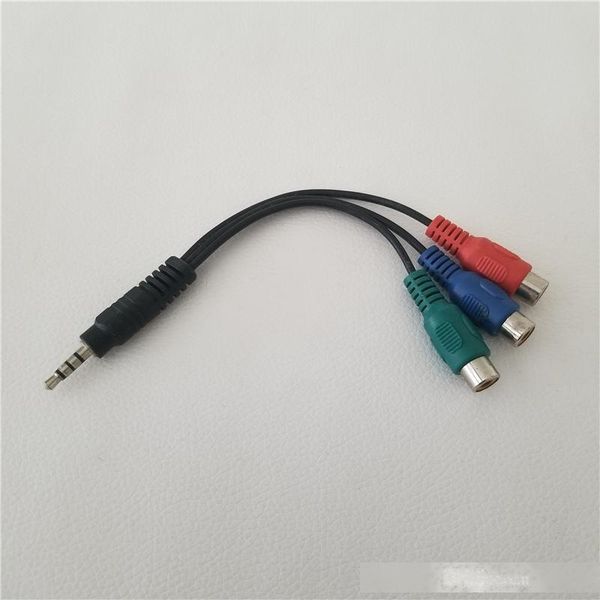 10pcs 3 rca female to 3.5mm jack m/f video audio cable adapter (yellow,white,red
10pcs 3 rca female to 3.5mm jack m/f video audio cable adapter (yellow,white,red