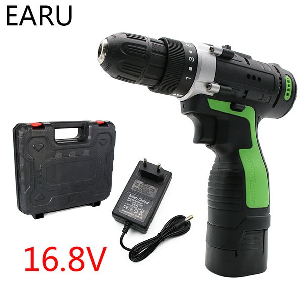 16.8v max rechargeable electric screwdriver cordless drill mini wireless power driver dc lithium-ion battery 3/8-inch 2-speed
16.8v max rechargeable electric screwdriver cordless drill mini wireless power driver dc lithium-ion battery 3/8-inch 2-speed