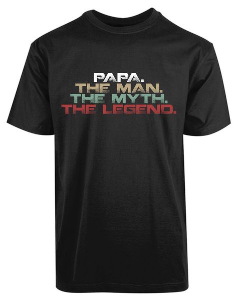 papa the man the myth the legend new men's shirt fathers day gift humor love tee cotton customize o neck tee shirt
papa the man the myth the legend new men's shirt fathers day gift humor love tee cotton customize o neck tee shirt