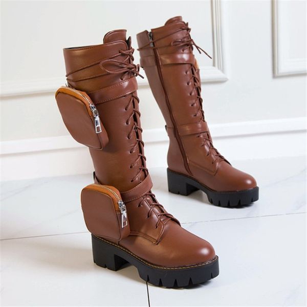 2020 new knee high boots women leather shoes thick heel platform boots women winter shoes, Black
2020 new knee high boots women leather shoes thick heel platform boots women winter shoes, Black