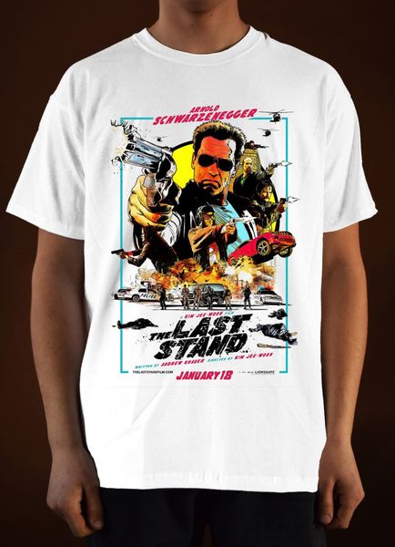 the last stand movie poster ver. 1 t-shirt arnold schwarzenegger brand cotton men basic fitness t-shirt
the last stand movie poster ver. 1 t-shirt arnold schwarzenegger brand cotton men basic fitness t-shirt