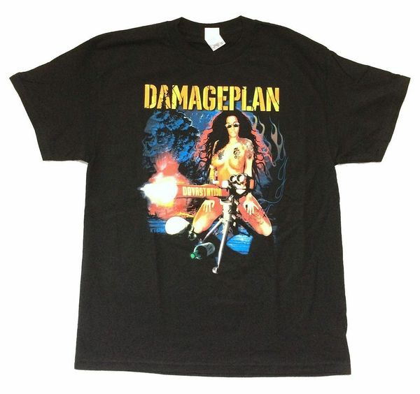 damageplan tattoo stripper devastation tour 2004 t shirt new official dimebag short sleeve round neck t shirt promotion
damageplan tattoo stripper devastation tour 2004 t shirt new official dimebag short sleeve round neck t shirt promotion