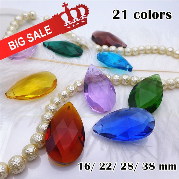 pear shape pendant crystal water drop bead 16/22/28/38 mm earring necklace diy accesories mix color chandelier glass lamp part
pear shape pendant crystal water drop bead 16/22/28/38 mm earring necklace diy accesories mix color chandelier glass lamp part